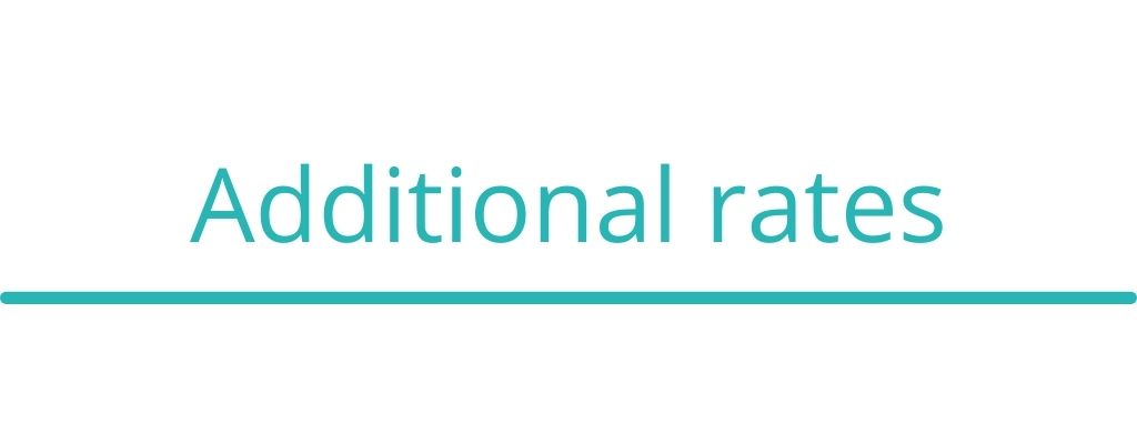 Additional rates