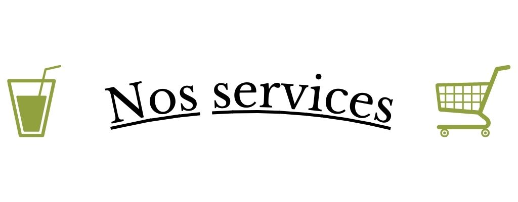 Services: épicerie et bar