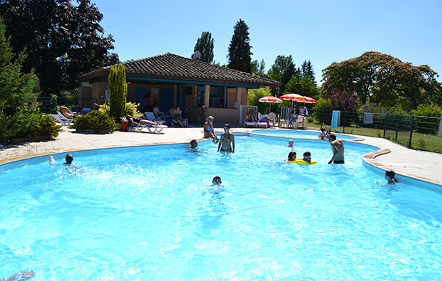 Piscine du camping du Moulin de Bidounet